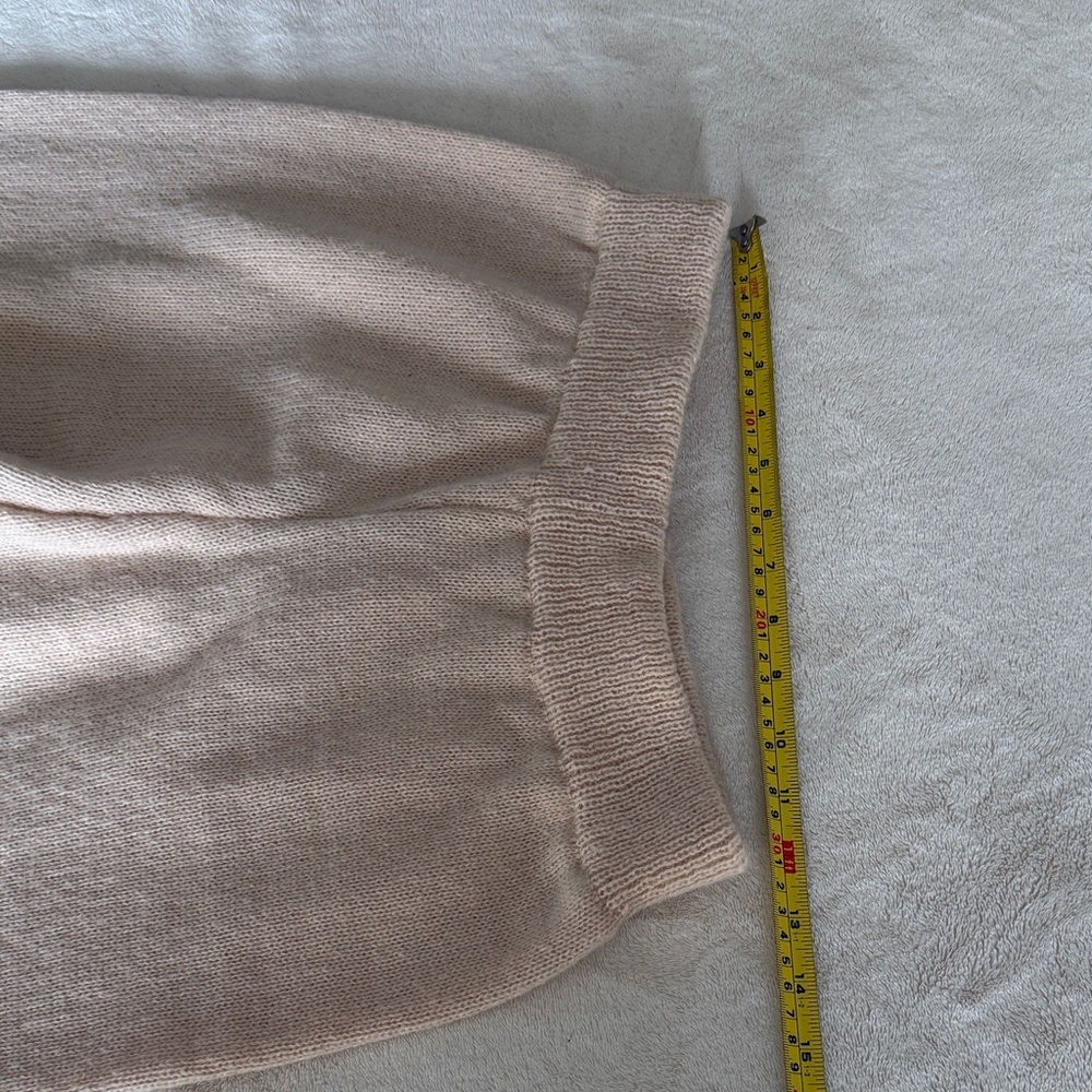 Women’s Cozy Knit Sweater Set in Light Beige - Picture 10 of 13